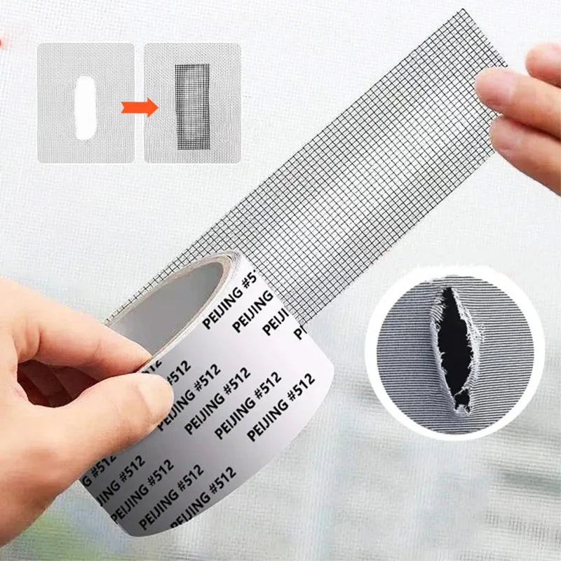 Door & Window Screen Repair, Easy Fix for Holes and Tears