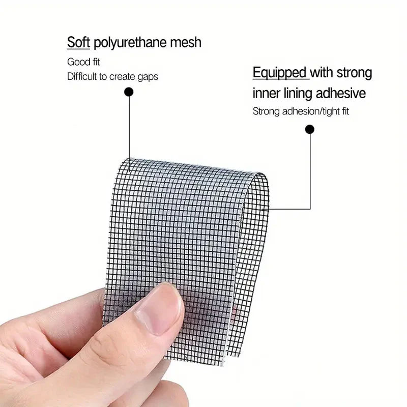 Door & Window Screen Repair, Easy Fix for Holes and Tears