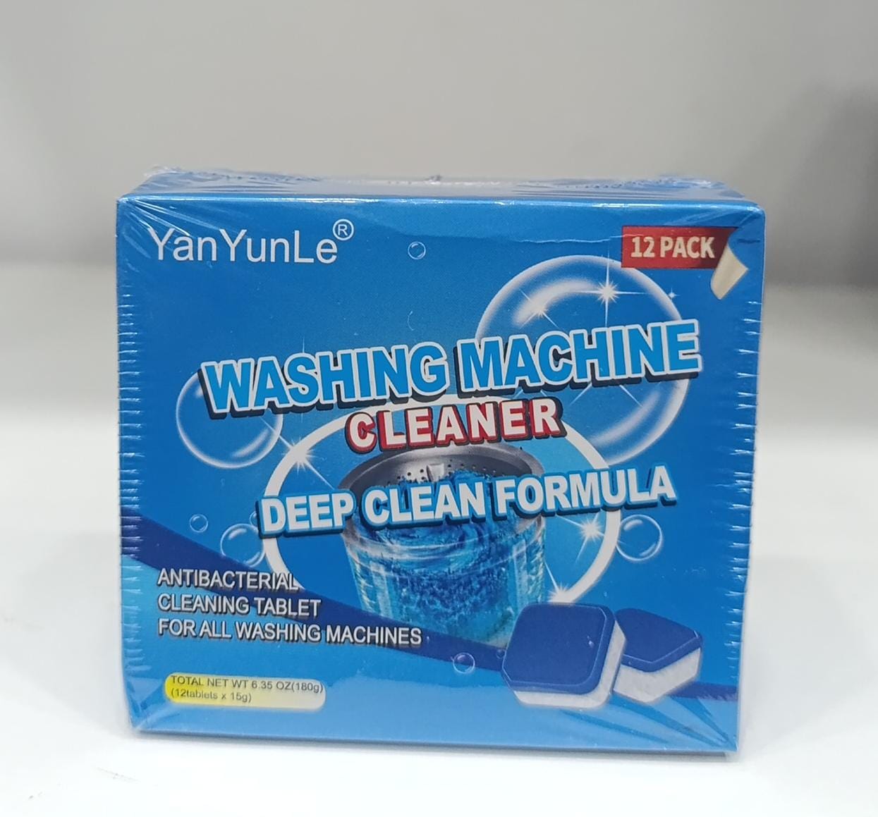 Washing Machine Cleaner Tablets – 12 Tablet