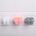Wall mounted mop rack