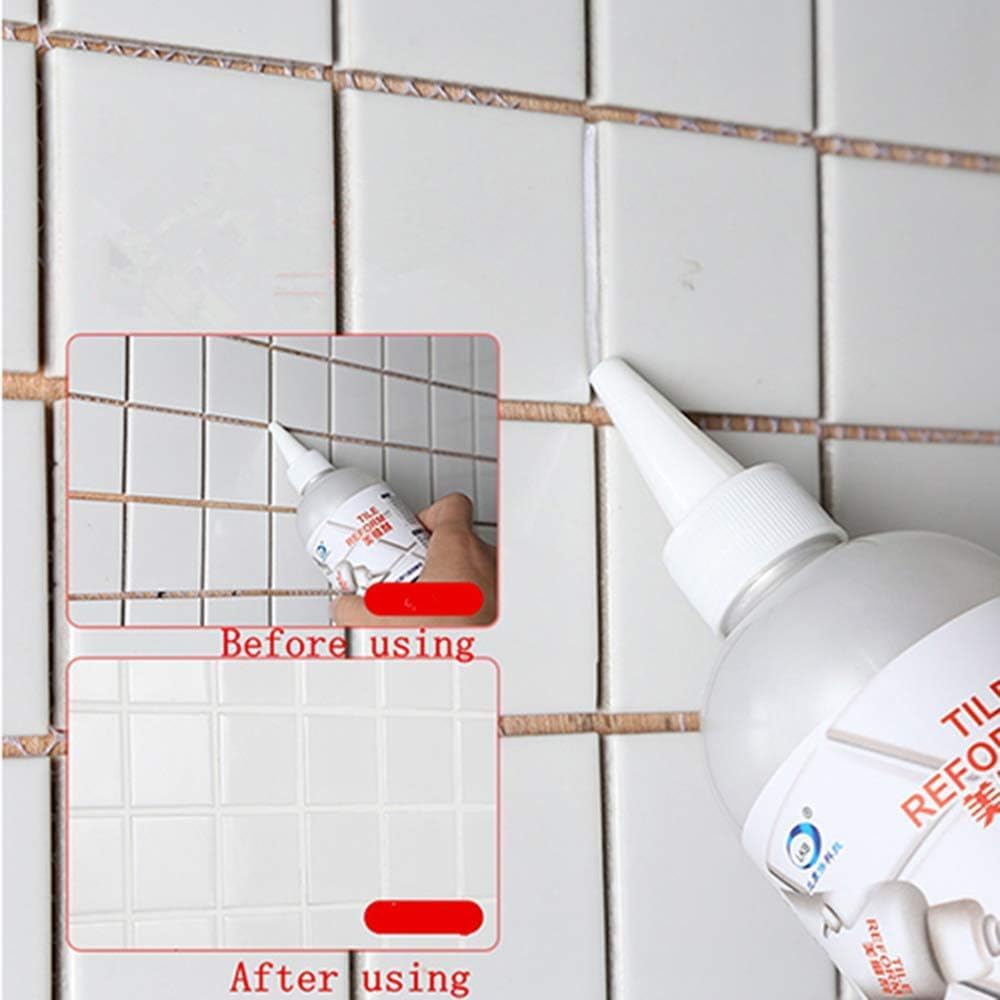 Tile Gap Filler |  Easy Grout Repair & Crack Sealer (Waterproof, Quick Dry)