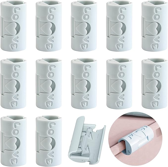 20 PCS Bed Sheet Clips for Bedding Sheet Holder That Hold Slip and Fall Out Keep