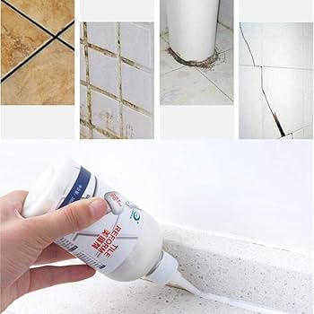 Tile Gap Filler |  Easy Grout Repair & Crack Sealer (Waterproof, Quick Dry)