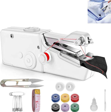 Handy Stitch Portable Sewing Machine | Battery Operated Handheld Sewing Handy Stitch | Handy Stich