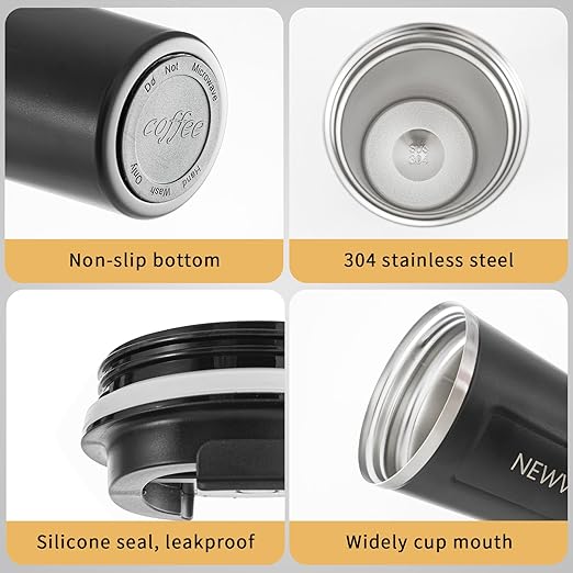 Stainless Steel Vacuum Insulated Travel Coffee Mug