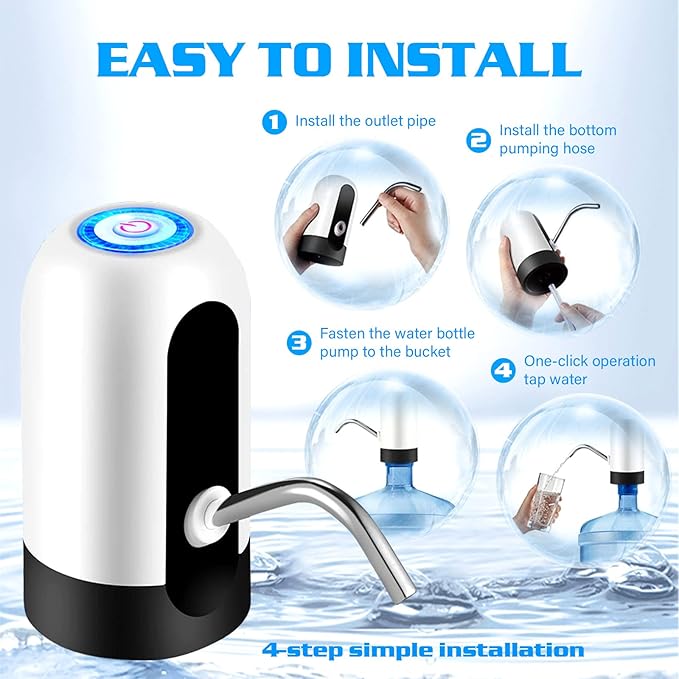Automatic Rechargeable Water Pump