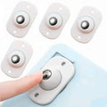 Pack of 3 self adhesive mop and broom holder