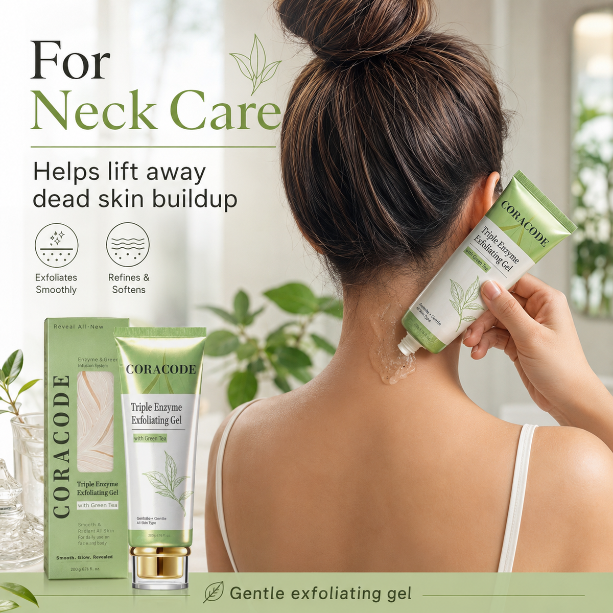 Green Tea Triple Enzyme Exfoliating Gel