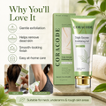Green Tea Triple Enzyme Exfoliating Gel - before after