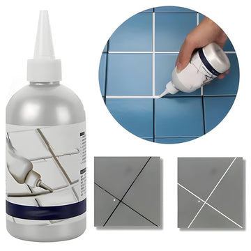 Tile Gap Filler |  Easy Grout Repair & Crack Sealer (Waterproof, Quick Dry)