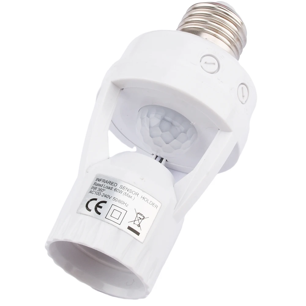 Infrared Motion Sensor Lamp Holder Automatic ON/ OFF