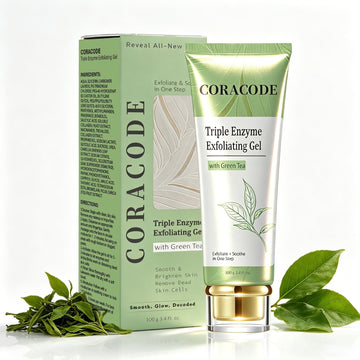 Green Tea Aqua Peeling Gel Face Exfoliator 100ml